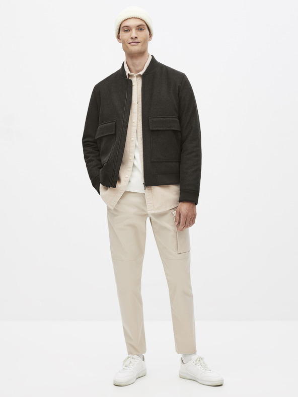 Celio Béžové nohavice Celio Sokargo