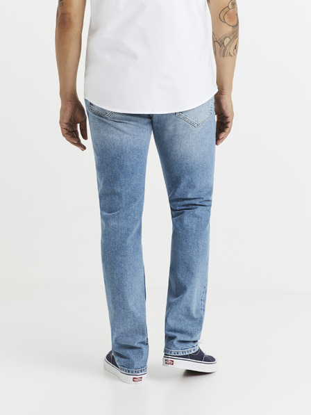 Celio Modré džínsy rovného strihu Celio Vobel15