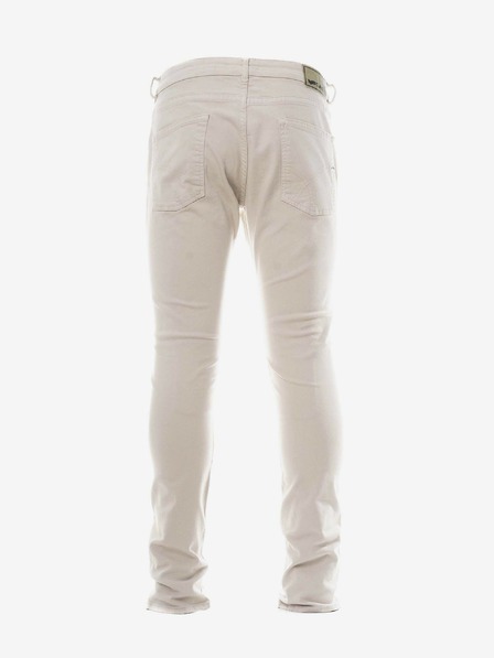 GAS Krémové pánske džínsy skinny fit GAS Norton Carrot