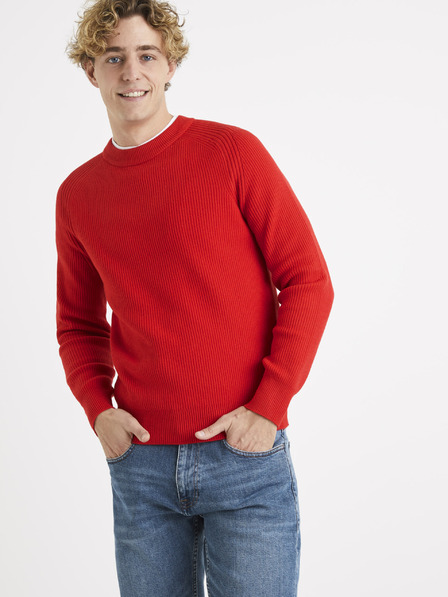 Celio Červený sveter Celio Terzo
