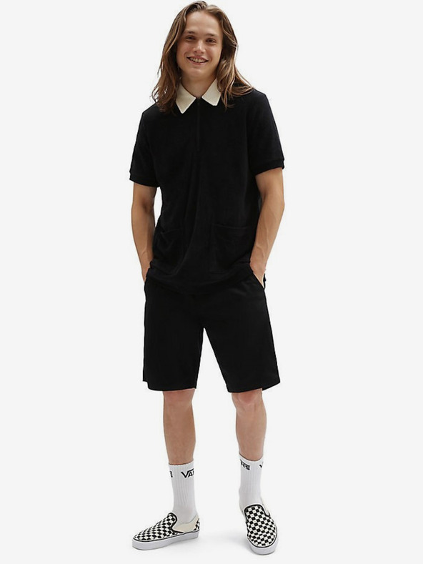 Vans Čierne pánske polo tričko Vans