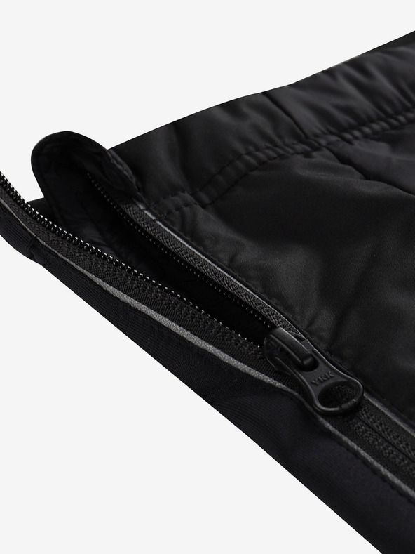 ALPINE PRO Čierne dámske prešívané šortky Alpine Pro HAKA 2