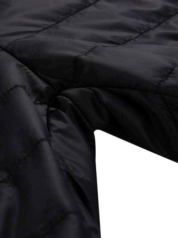 ALPINE PRO Čierne dámske prešívané šortky Alpine Pro HAKA 2