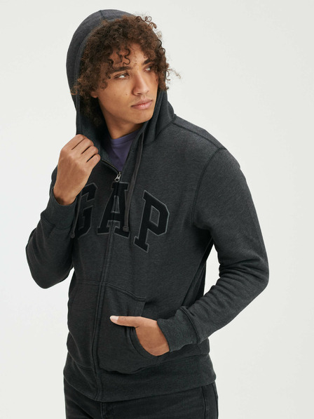 GAP Mikina na zips s logom GAP
