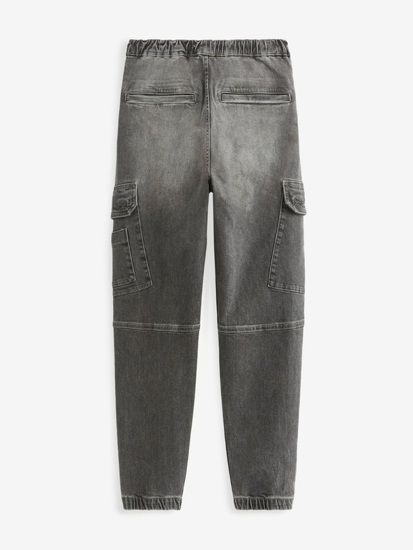 Celio Šedé pánske džínsové nohavice Celio Vojogo