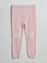 GAP Baby pletené legíny srdiečko GAP