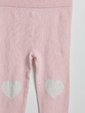 GAP Baby pletené legíny srdiečko GAP