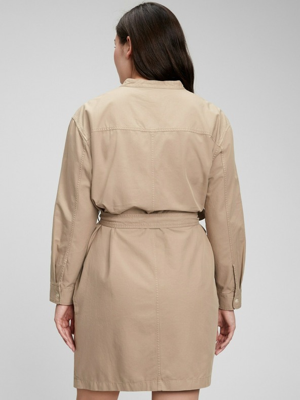 GAP Košeľové mini šaty s vreckami Utility GAP