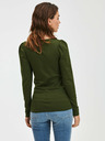 GAP Zelené dámske moderné henley tričko GAP