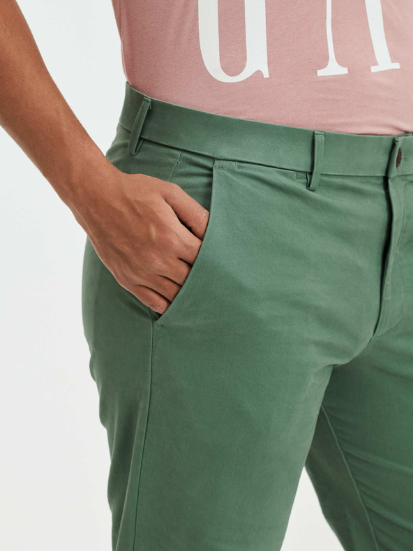 GAP Straight khaki nohavice GAP