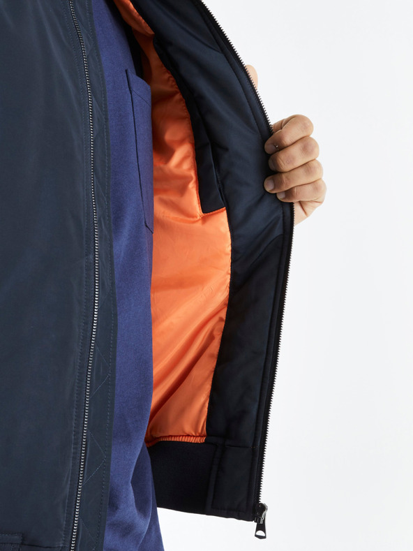 Celio Tmavomodrá pánska bunda Celio Bujames