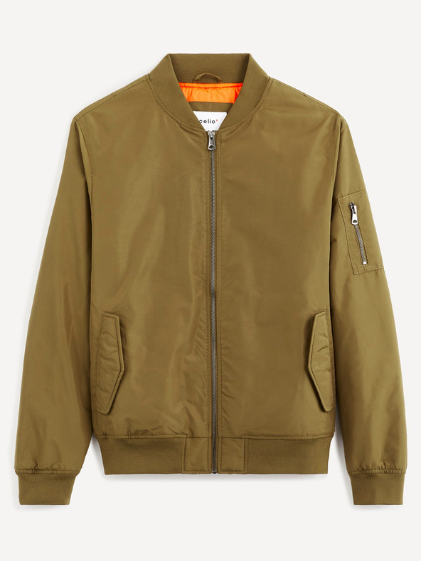Celio Khaki pánska bunda Celio Bujames