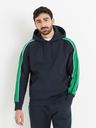 Celio Tmavomodrá pánska mikina Celio Vebandit