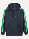Celio Tmavomodrá pánska mikina Celio Vebandit