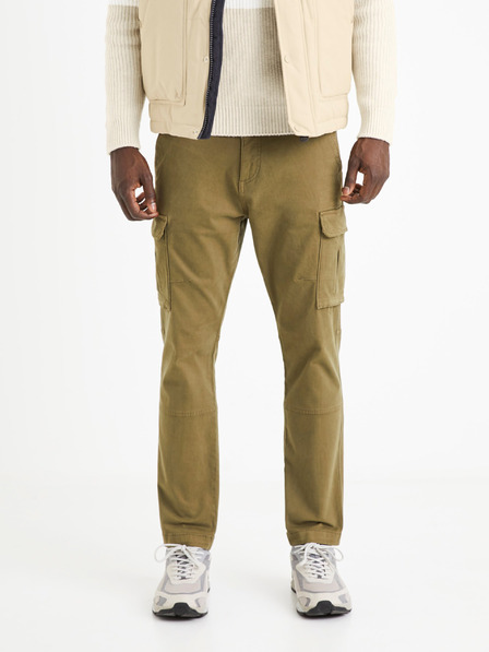 Celio Pánske khaki nohavice Celio Volcan