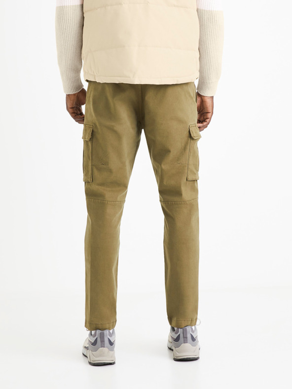 Celio Pánske khaki nohavice Celio Volcan
