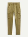 Celio Pánske khaki nohavice Celio Volcan