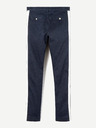 Celio Tmavomodré pánske džínsy slim fit strihu s prúžkom Celio C25