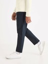 Celio Tmavomodré pánske nohavice Celio 24H Avocal