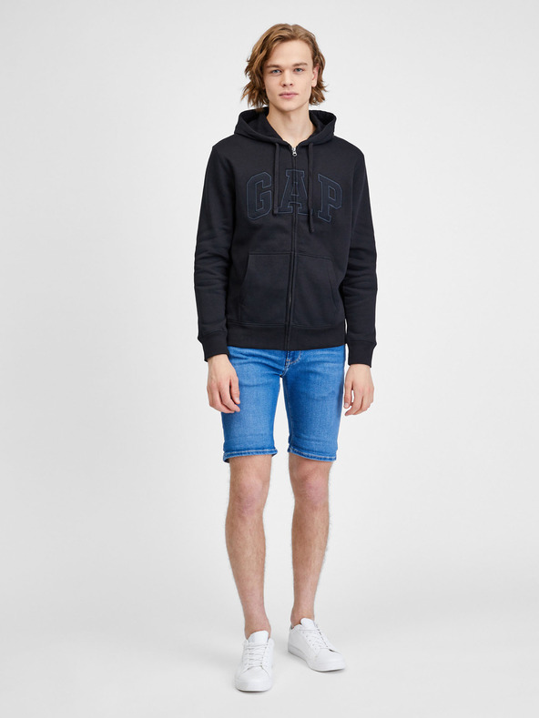 GAP Mikina GAP logo na zips