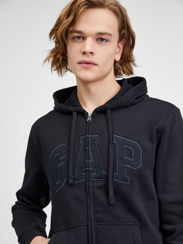 GAP Mikina GAP logo na zips