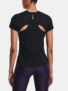 Under Armour Čierne tričko Under Armour UA IsoChill Run Laser Tee