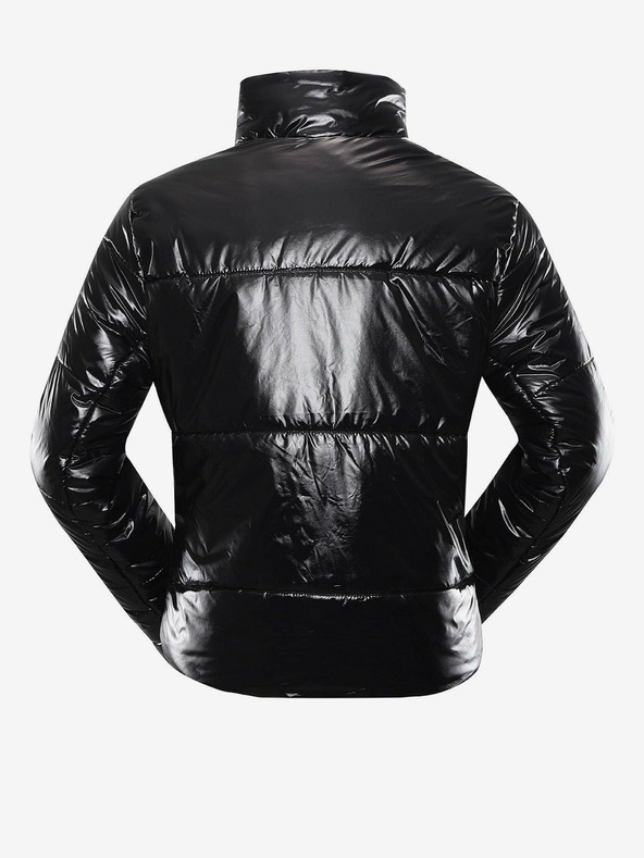 NAX Čierna dámska vodoodpudivá prešívaná bunda NAX Collina