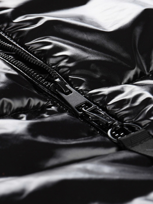 NAX Čierna dámska vodoodpudivá prešívaná bunda NAX Collina