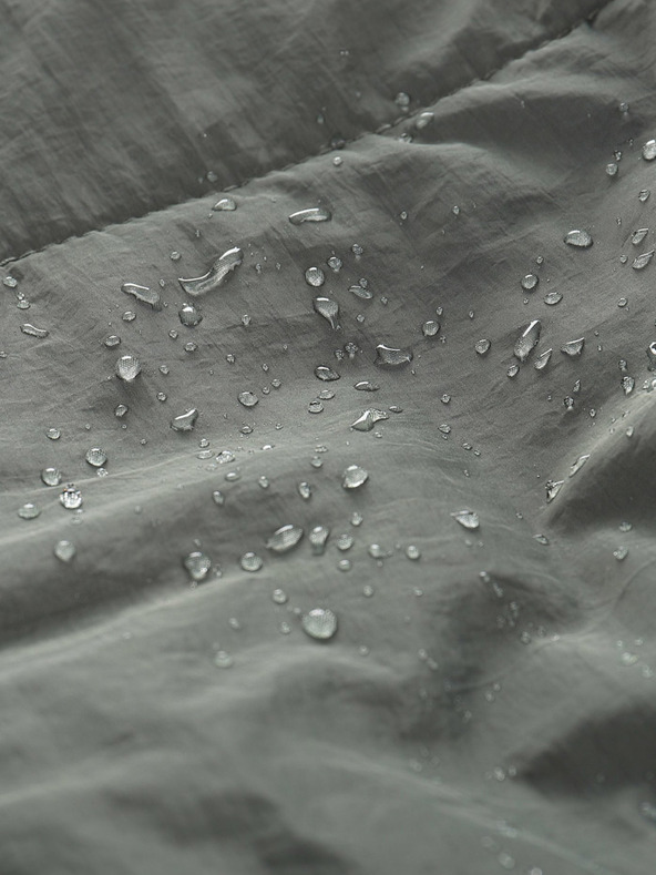 NAX Šedá pánska zimná prešívaná bunda NAX Mabor