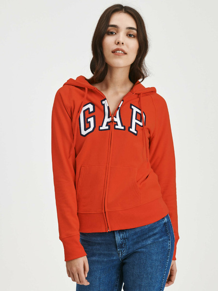 GAP Mikina na zips GAP logo