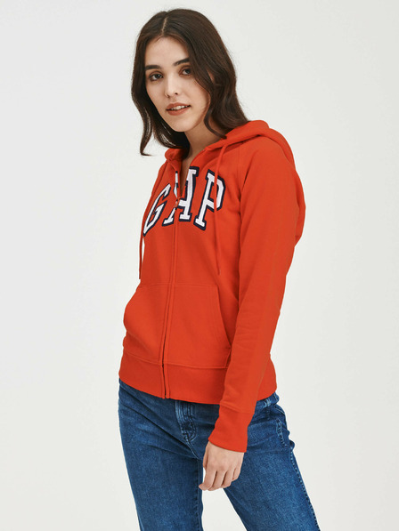 GAP Mikina na zips GAP logo