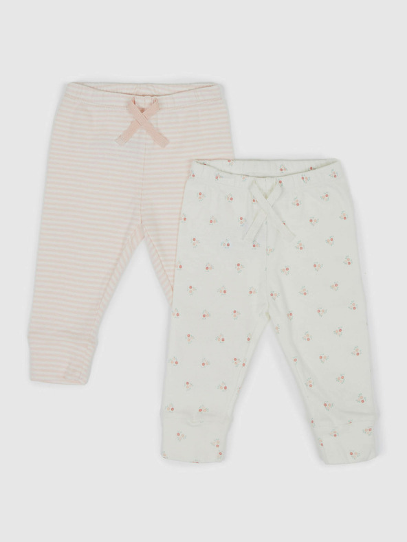 GAP Baby bavlnené legíny, 2 ks GAP
