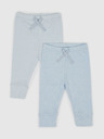 GAP Baby bavlnené legíny, 2 ks GAP