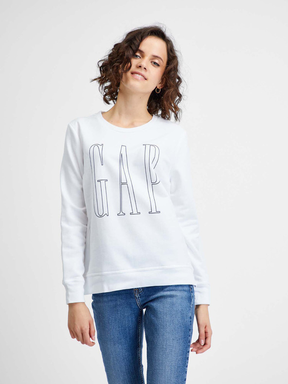 GAP Mikina s logom a rozparkami GAP