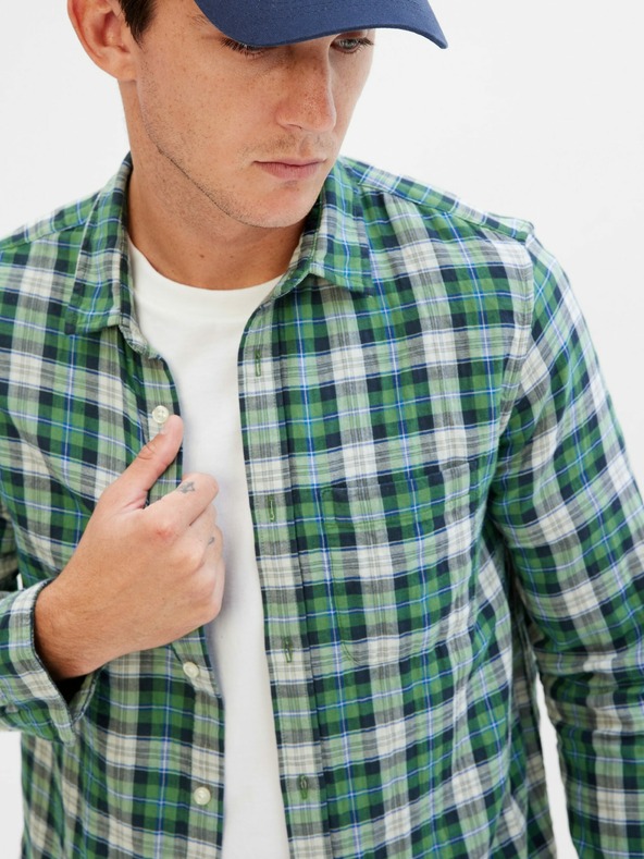 GAP Vrchná kockovaná košeľa GAP