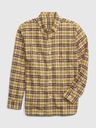 GAP Detská kockovaná košeľa oxford GAP