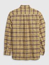 GAP Detská kockovaná košeľa oxford GAP
