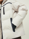 Jack & Jones Béžová zimná bunda Jack & Jones Heat s kapucňou