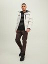 Jack & Jones Béžová zimná bunda Jack & Jones Heat s kapucňou