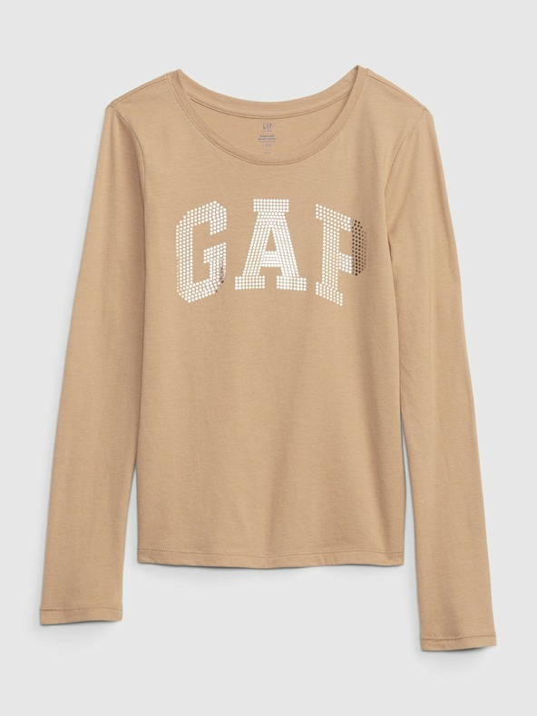GAP Detské tričko organic s logom GAP