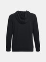 Under Armour Čierna dámska mikina Under Armour Rival Terry Hoodie-BLK