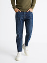 Celio Modré pánske straight fit džínsy Celio C85 Corelax2