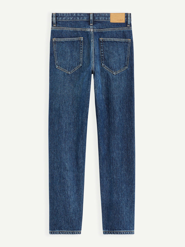 Celio Modré pánske straight fit džínsy Celio C85 Corelax2