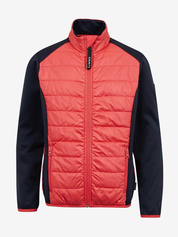 Sam 73 Modro-ružová dievčenská prešívaná bunda SAM 73 Nurnia