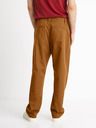Celio Hnedé chino nohavice Celio Coloose1