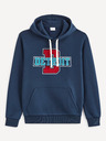 Celio Tmavomodrá pánska mikina Celio Detroit