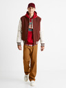 Celio Červená pánska mikina Celio Chicago