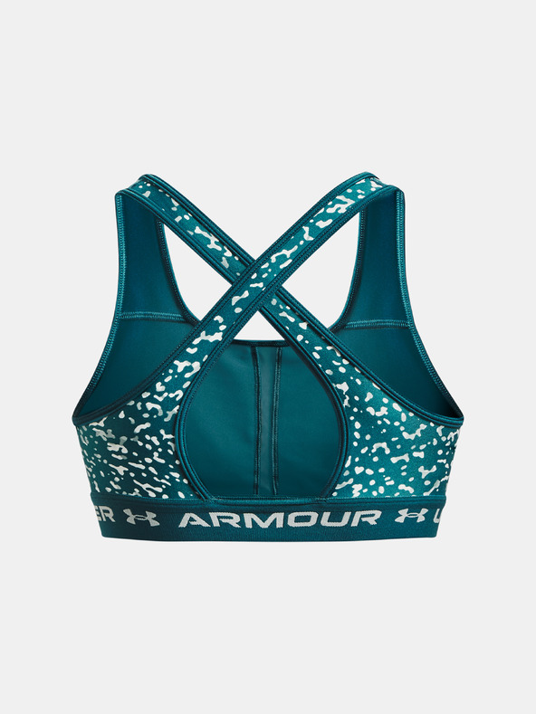 Under Armour Dámska podprsenka Under Armour UA Crossback Mid Print