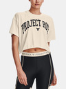 Under Armour Dámske tričko Under Armour UA Pjt Rck SS Crop
