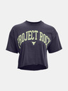 Under Armour UA Project Rock SS Crop Tričko